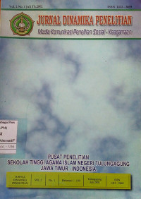 Image of Jurnal Dinamika Penelitian: Media Komunikasi Sosial-Keagamaan