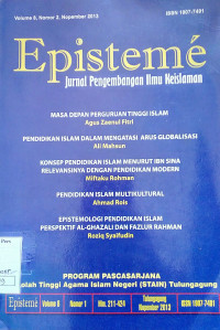 Image of Episteme: Jurnal Pengembangan Ilmu Keislaman