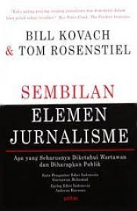 Image of Sembilan Elemen Jurnalisme