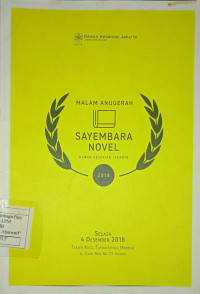 Image of Malam Anugrah Sayembara Novel