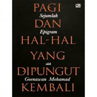 Image of Pagi dan Hal-hal yang Dipungut Kembali