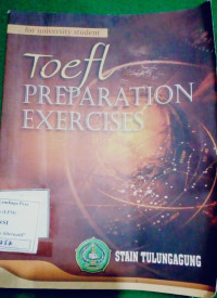 Image of TOEFL Preparation Exercises for University Student