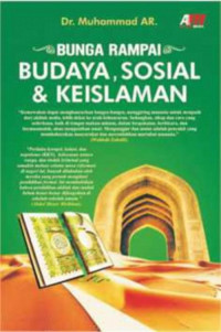 Image of Bunga Rampai Budaya, Sosial dan Keislaman
