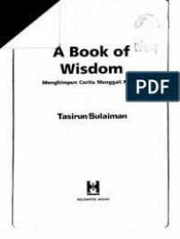Image of A Book Of Wisdom